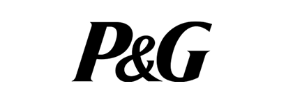 Procter and Gamble black logo