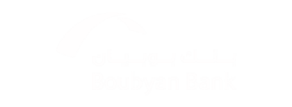 Boubyan Bank White Logo
