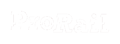 Prorail white logo